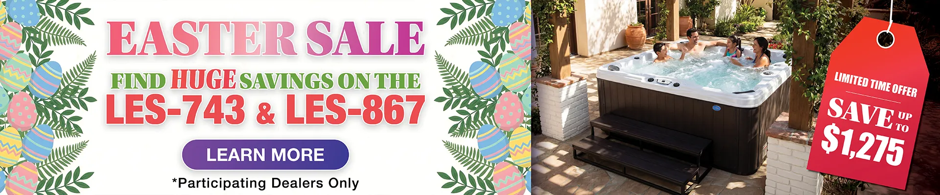 Calspas hot tub being used in a family setting - Whiteplains